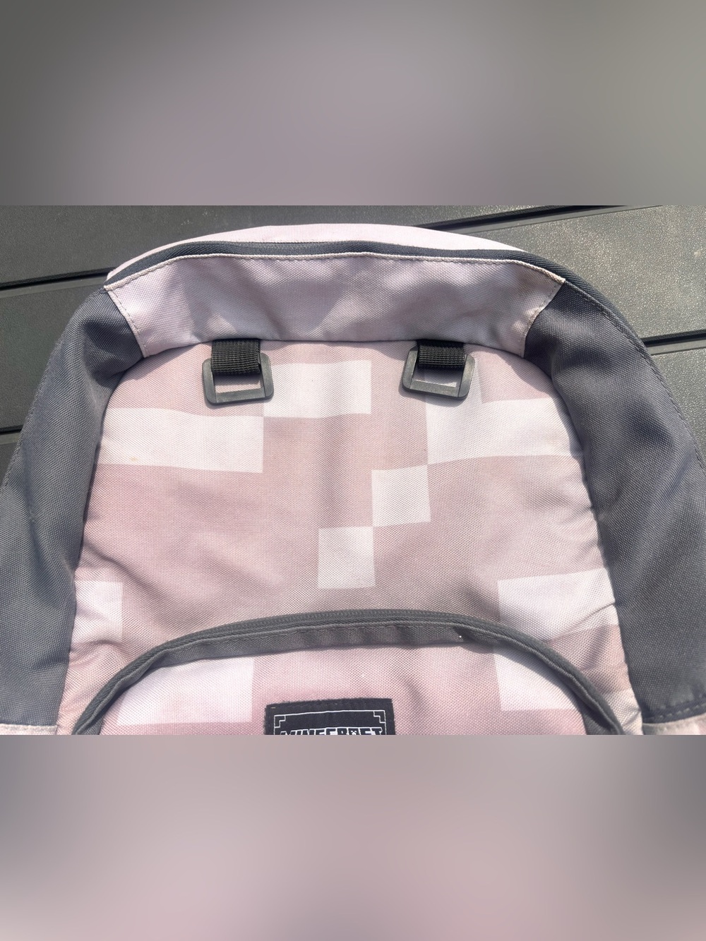 Gray Minecraft Backpack - Picture 15 of 16